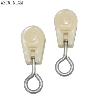 

Automatic Chicken Drinker Waterline Pulley Pigeon Duck Goose Automatic Waterline Roller Poultry Breeding Supplies 20pcs