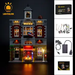 LIGHTAILING светодиодный свет комплект для Creator пожарной бригады станции Building Block Модель свет комплект совместим с 10197 и 15004