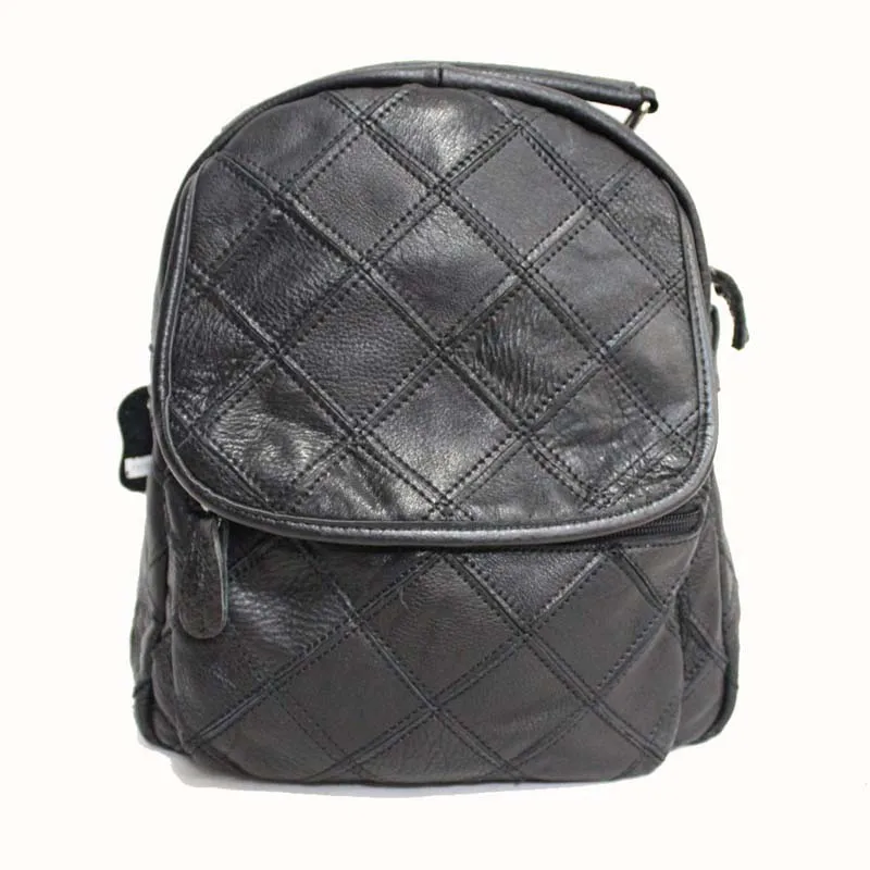 

AETOO 2018 new shoulder bag European and American style broken leather stitching multi-purpose backpack bag hot sellin