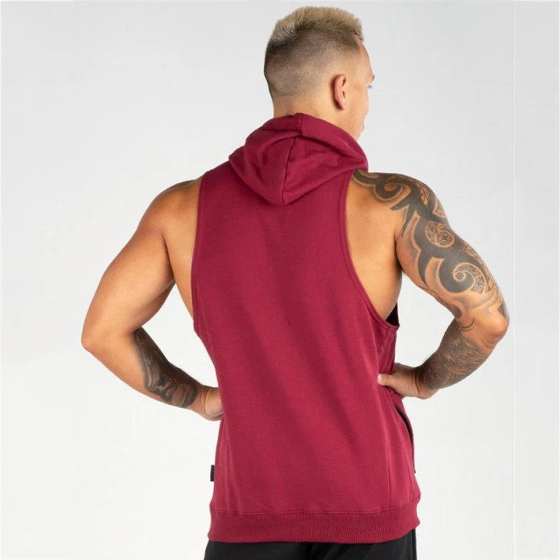 Tank Tops men Sportwear Fitness Tank tops-15
