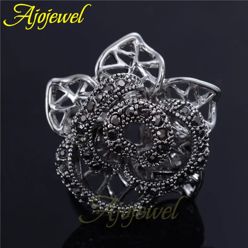 Женское Винтажное кольцо в виде цветка с перфорацией|flower ring|ring womenbrand ring |