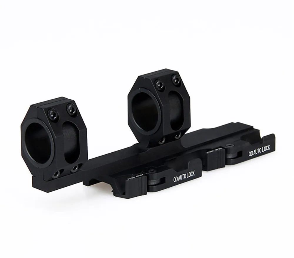 

Jacht Tactische Scope Rock-Solid 25.4mm 30mm Picatinny Weaver Ring QD Auto Lock Hendel Systeem jacht Accessoires Tactische Scope