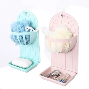 

Double Kitchen Bathroom Storage Shelf The Soap And Cosmetic Storage Racks Multifunction Kitchen Tableware Storage Box
