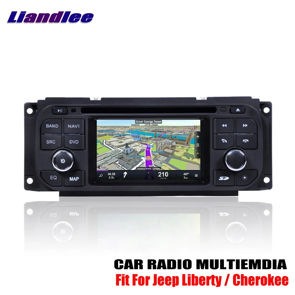 Cheap Liandlee For Jeep Liberty / Cherokee 2002~2007 Android Car Radio CD DVD Player GPS Navi Navigation Maps Camera OBD TV Screen 2