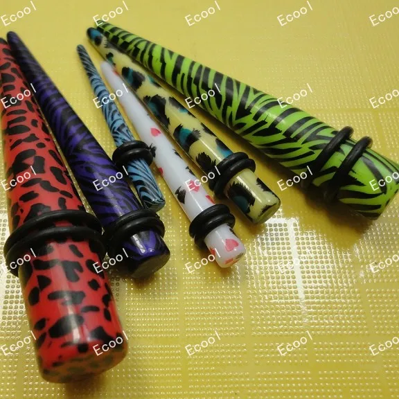 

Whole Lot 20pcs Body Jewelry Ear Taper Expander Pierce Free Shipping Body Plug Ear Expander LB320 free shipping