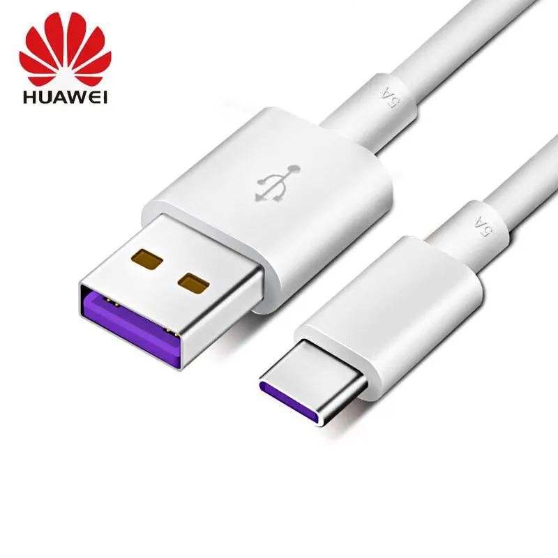 

Original Huawei Supercharge USB 3.1 Type C Cable 5A Super Charging Data Cord for Huawei Mate 9 10 20 Pro X P10 P20