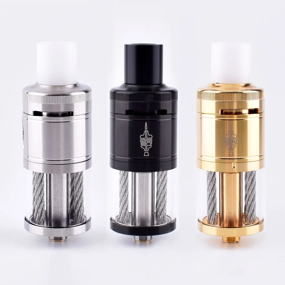 

Bogati RTA 316 Stainless Steel 23mm Diameter Vape RDA Atomizer Tank Fit Ecigarette Vape Box Mod Pen Kit Electronic Cigarette