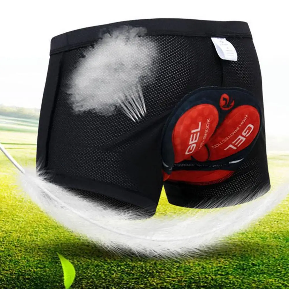 

5D Gel Padded Men Cycling Underwear Mountain MTB Road Bicycle Compression Shorts