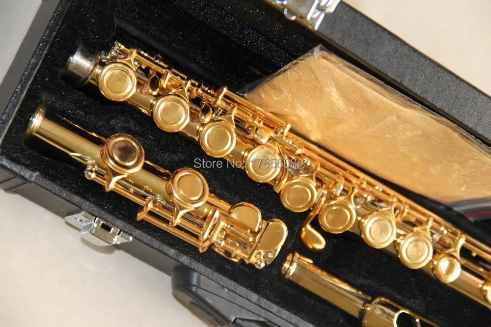 High Quality YFL 994 CN Flute Gold with case Golden 120216flute goldgold fluteyfl flute