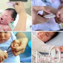 7 шт./компл. младенческой медицинская аптечка новорожденных многофункциональный маникюр комплект ножниц для ногтей S7JN