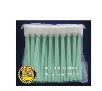 

High quality - 200 pcs / Lot Solvent / Inkjet Cleaning swab Swabs for Roland, Mimaki, Mutoh Printers Solvent Print Cleaning Swab