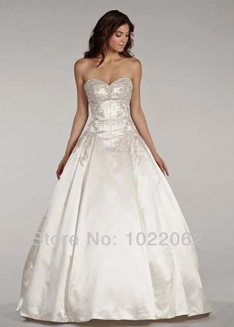 Sweetheart Neckline Cinderella Wedding Dresses
