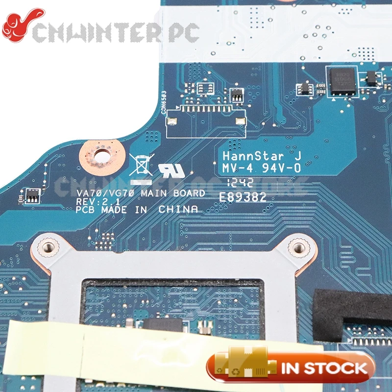 NOKOTION NBM0S11001 NB.M0S11.001 для acer aspire V3 771G материнская плата ноутбука GT650M видеокарта VA70 VG70