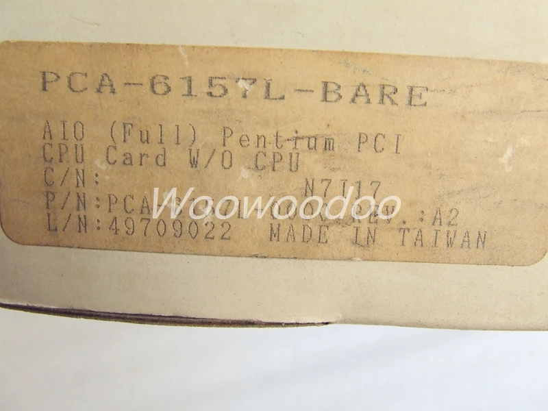 PCA-6157 PCA-6157L REV. A2 полноразмерная Промышленная материнская плата