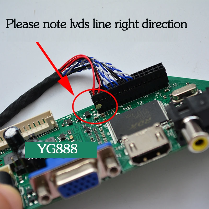 Универсальный ЖК светодиодный ТВ контроллер skr 03 8501 плата драйвера ПК/VGA/HDMI/USB +