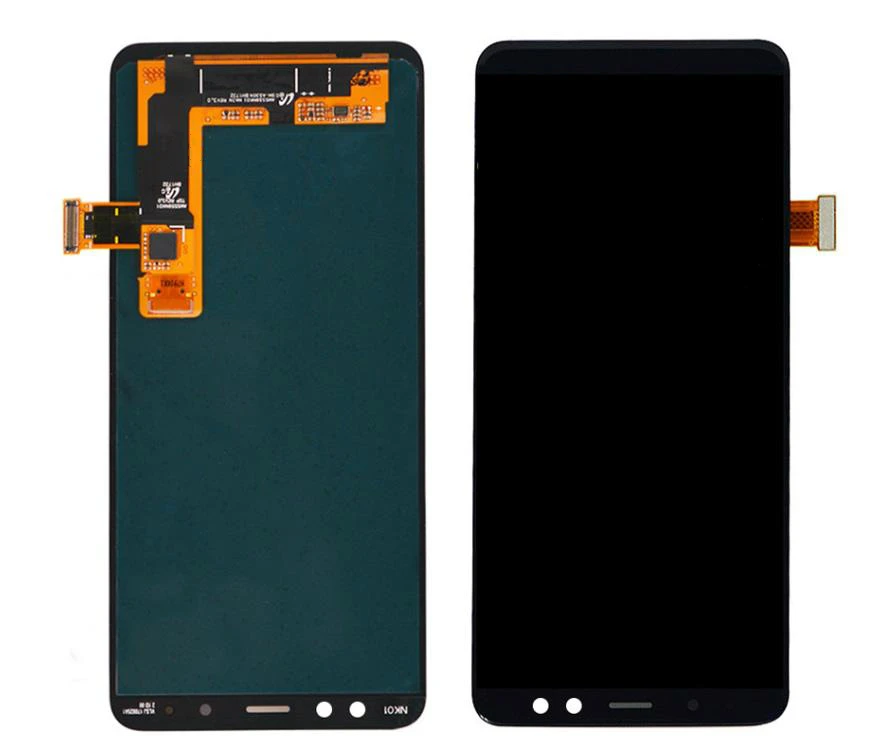 

Original For Galaxy A8 2018 Lcd Display Touch Screen Panel Digitizer Assembly Screen Replacement Parts 2160 × 1080 Black
