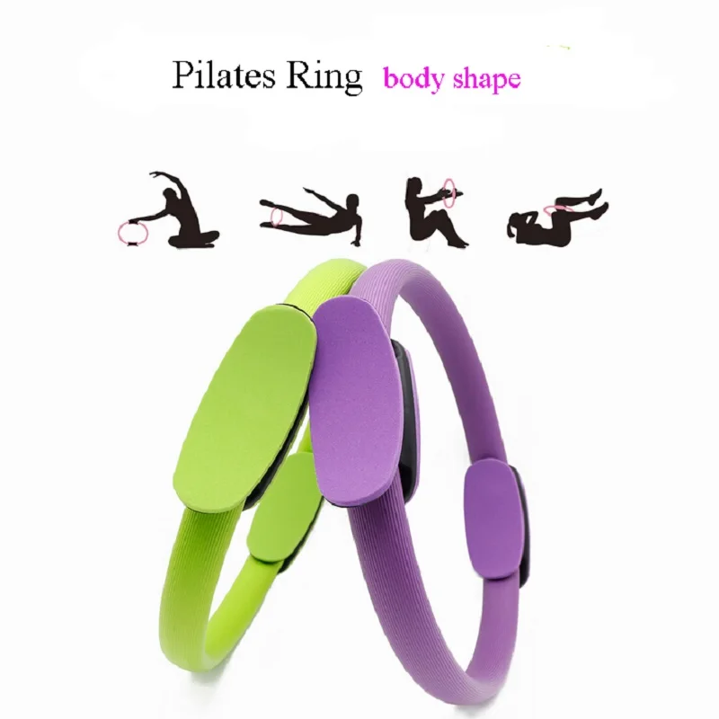 Новое двойное сцепление кольцо для йоги пилатеса для мышц набор для упражнений волшебный круг мышцы тело ноги форма упражнения Йога Фитнес инструмент