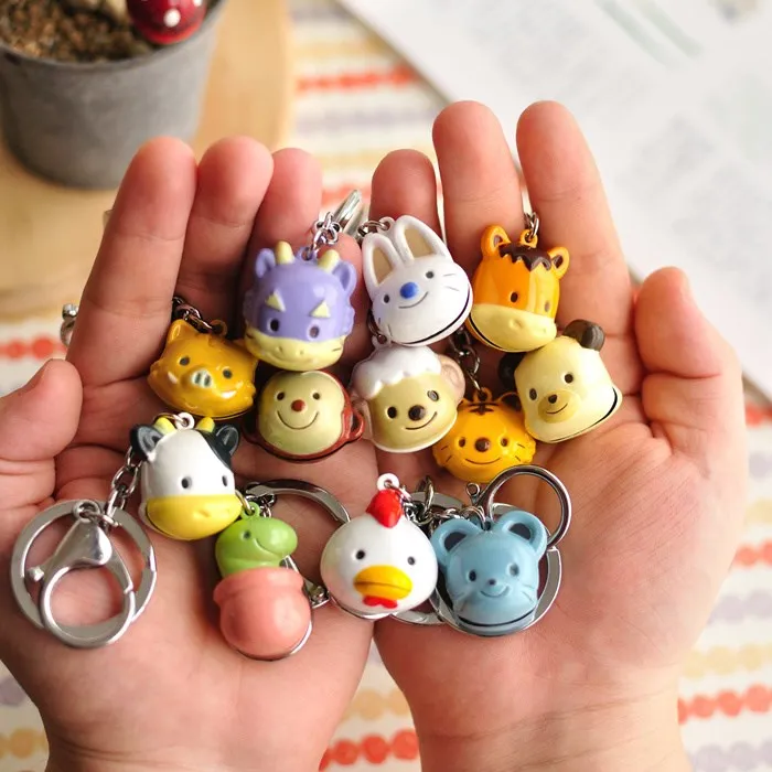 1 шт. Omamori милые Подвески колокольчик 12 Китайский зодиаколючий овца даргон кролик