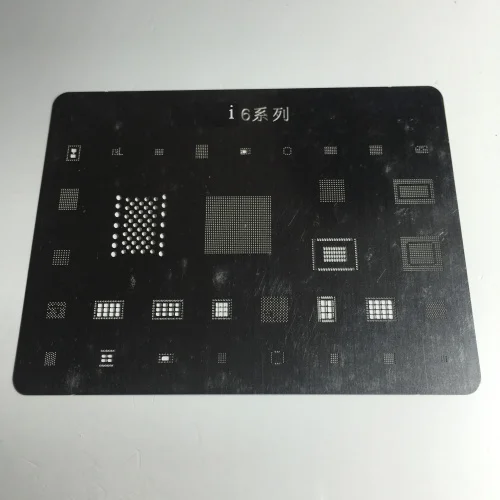 

2pcs/lot BGA reballing Solder template stencil for iphone 6s 339S00043 U4500 WTR3925 LM3564A1TMX SN2400ABO 338S00105
