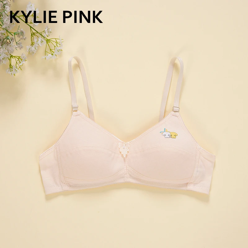 KYLIE/розовый спортивный бюстгальтер для молодых девушек, нижнее белье для подростков, Спортивное нижнее белье для девушек, одежда для фитнеса, youthvinwholesale
