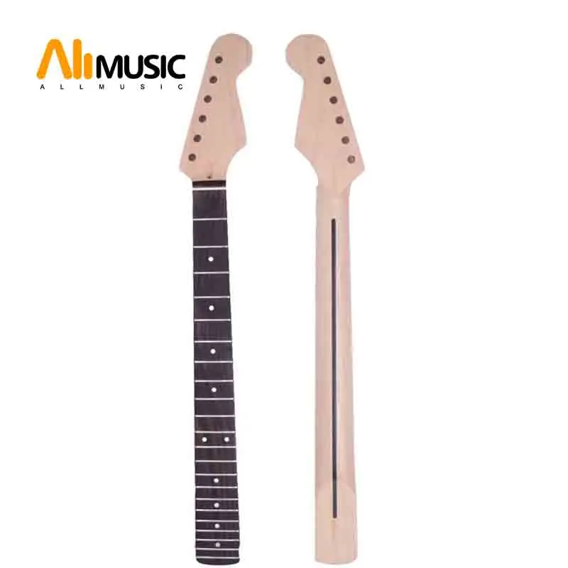 

22 Frets Maple Guitar Neck Rosewood fingerboard for ST Electric Guitar Replacement Acurated Heel