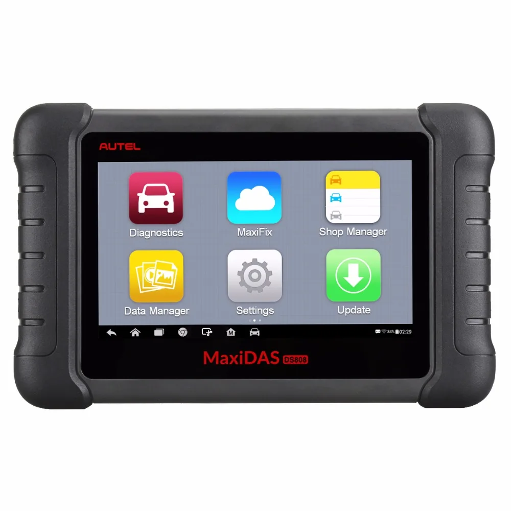 AUTEL MaxiDAS DS808 OBD2 Car Diagnostic Tool Scanner Key Programming ECU coding vehicle Auto ABS SRS Code Reader PK DS708 MS906