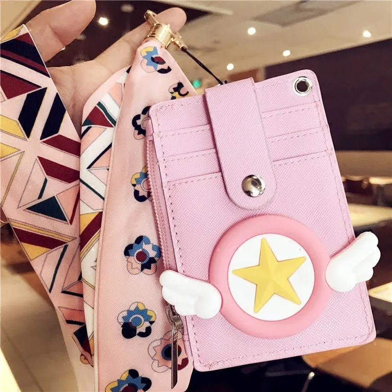 Kawaii Сейлор Мун мультфильм Стиль ID держатель для карт милый банк кредитные карты