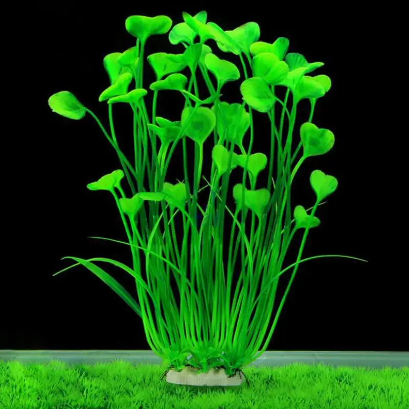 

High quality aquarium fish tank turquoise plastic aquatic fish tank decoration fake aquatic simulation aquatic ornaments