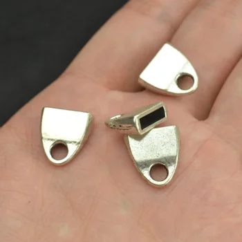 

Wholesale 70pcs Vintage tibetan silver metal end beads caps connectors for diy jewelry findings & accessories A3393