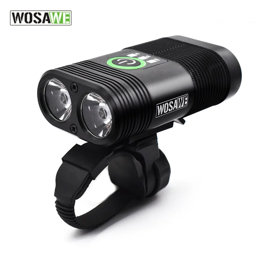 WOSAWE USB Rechargeable Bike Light LED Bicycle Headlight Waterproof MTB Mountain Road Bikes Cycling Safety for Commuting Riding WOSAWE USB Rechargeable Bike Light LED Bicycle Headlight Waterproof MTB Mountain Road Bikes Cycling Safety for Commuting Riding