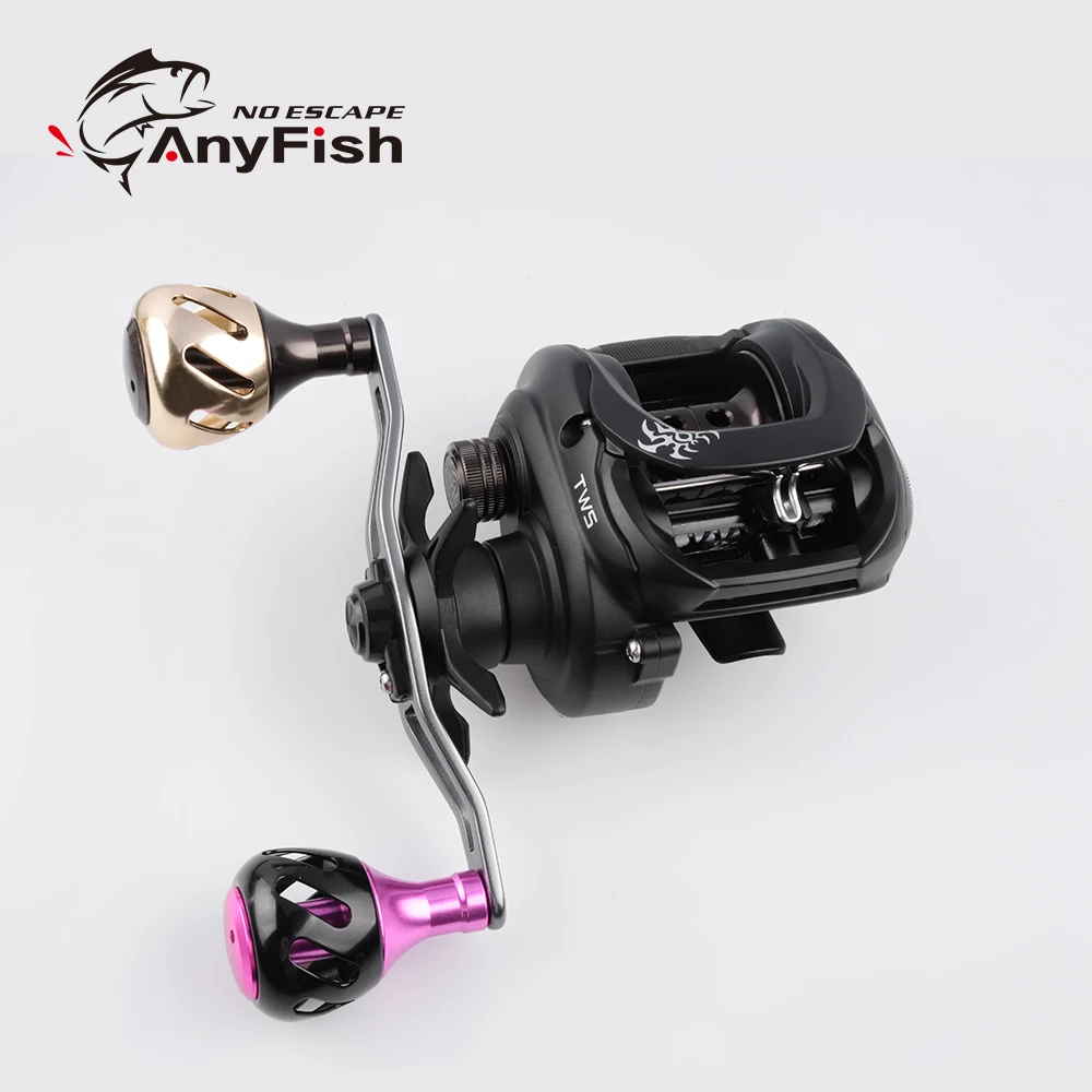 Рыболовная катушка ANYFISH с ручкой для SHIMANO/DAIWA/RYOBI спиннинговое колесо забрасывания