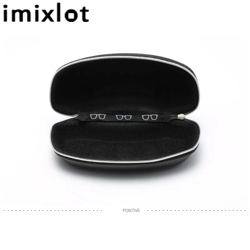 IMIXLOT 1 шт. Новые солнцезащитные очки для чтения сумка для переноски на жесткой молнии сумка для путешествий Винтажный чехол Портативный протектор