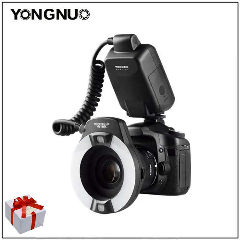 

Yongnuo YN-14EX YN14ex TTL Macro Ring Lite Flash Speedlite Light for Canon 5Ds 5Dsr 760D 5D Mark III 7D 60D 70D 700D 650D 600D