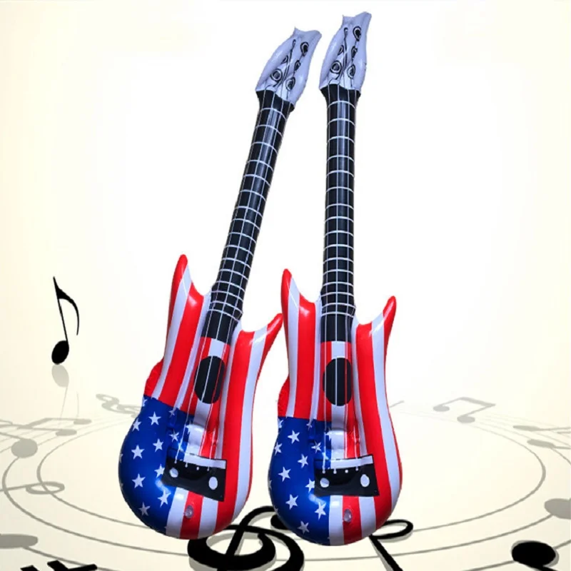 

12Pcs Guitar Foil Balloon Musical Notes Balloon Birthday Party Supplies Inflatable Wedding Decorations Supplies Kids Show Toy
