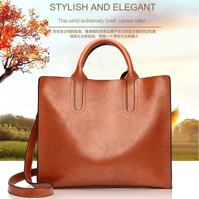 

2020 New Solid Color Pu Leather Ladies Simple Shoulder Bag Large Capacity Matte Fabric Hard Handbag