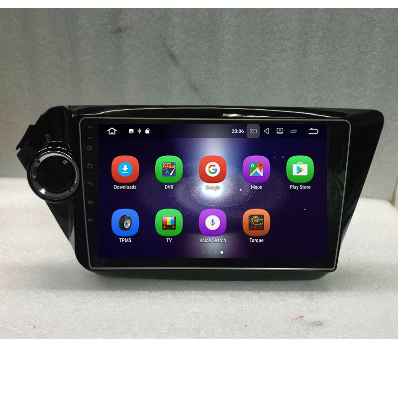 Best Aoluoya 9" 2GB RAM Android 7.1 CAR DVD PLAYER Radio GPS Navigation For  KIA K2 RIO 2010-2013 2014 2015 Audio head unit Quad Core 2