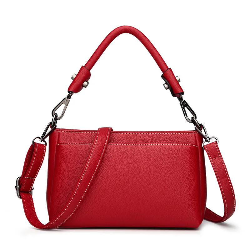 Buy Korean Three layer Pocket Luxury Handbags Women Bags Designer Casual Soft