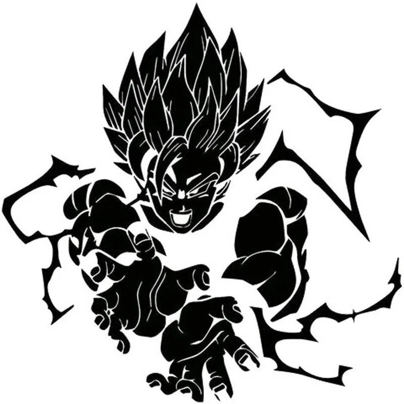 Goku Svg Cut File Dragon Ball Svg Goku Decal | Porn Sex Picture