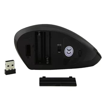 

Intelligent Connectivity Wireless Mouse 2.4GHz game Ergonomic Design Vertical mouse 1600DPI USB Mice#T2