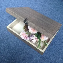Big Size Classic Solid Wooden Box Tableware Storage Box High-Grade Tea Packing Box Moistureproof Good Mildew Resistance26*20*6cm