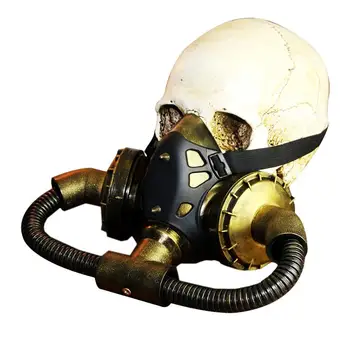 

Halloween Gas Mask Masquerade Festival Costume Cosplay Steampunk Mask Party Supplies Photo Prop Punk Mask