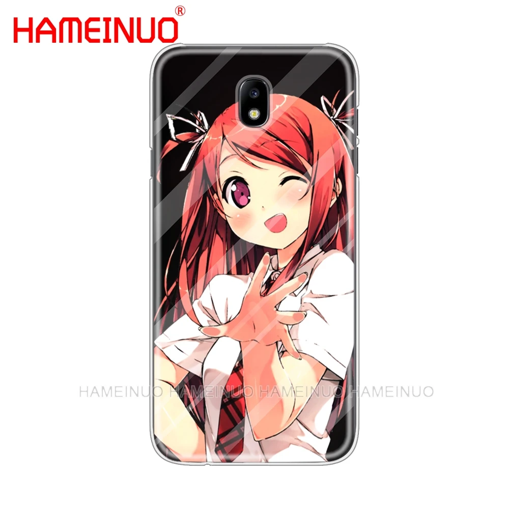 HAMEINUO заблокированный в экране аниме девушка чехол для телефона Samsung Galaxy J3 J5 J7 2017