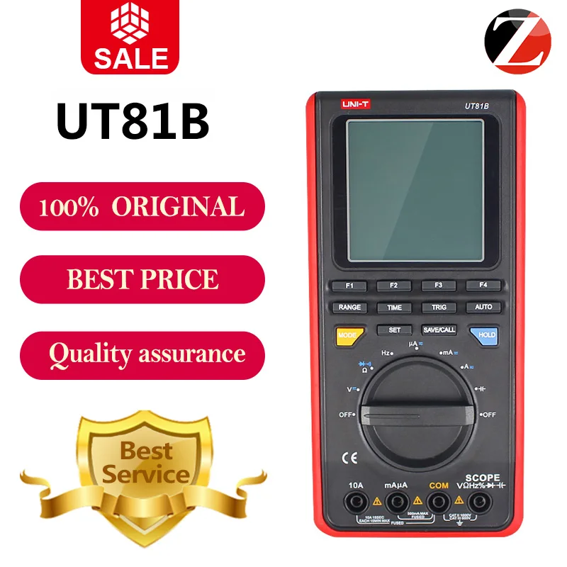 UNI T UT81B Handheld LCD Digital Scopemeter Oscilloscope UT81B Digital