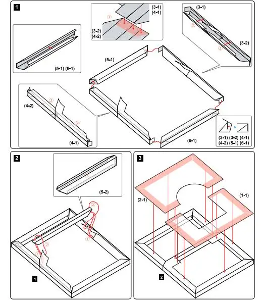 DIY Le Corbusier вилла Савойя Ремесленная Бумажная модель 3D архитектурное здание DIY образовательные игрушки ручной работы игра-головоломка для взрослых