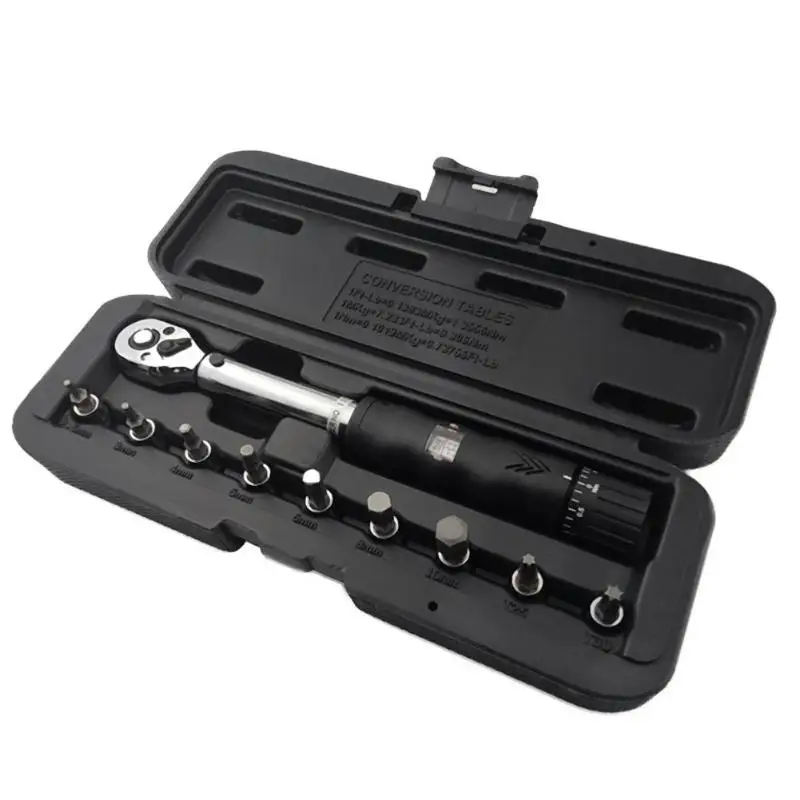 

Ratchet Mechanical Torque Spanner Manual Torque Wrench Set Multi-functional Sleeve Wrench Kits Bicycle Repairing Tools