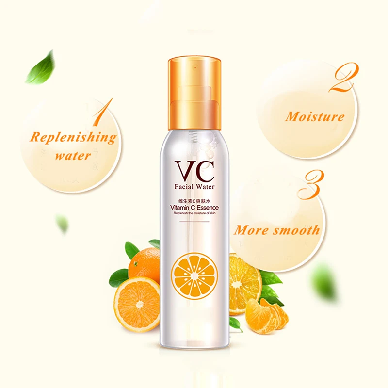 

Vitamin C Toner Moisturizing Hydrating VC Spray Moisturizing Smoothing Anti-wrinkle Anti-aging Cosmetics Easy To Absorb