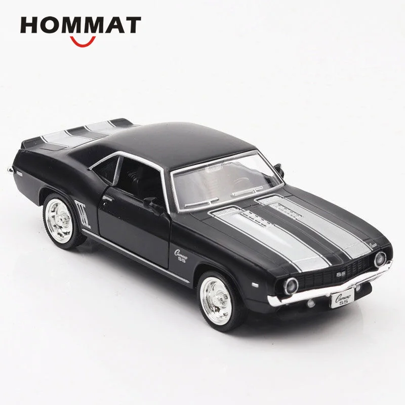 HOMMAT 1:36 Chevrolet Camaro SS модель автомобиля литой Сплав литье под давлением Игрушечная