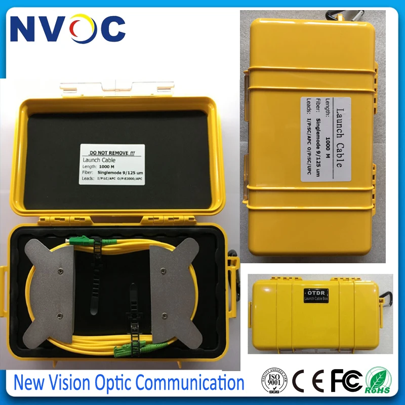 Single Mode,9/125 G652D 1000M,1310/1550,Fiber Optic OTDR Launch Cable