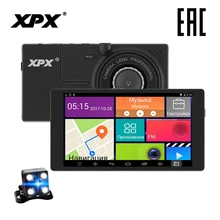 Dash cam XPX 577 Car DVR Car camera DVR GPS Full HD 1080P 5 inch touch screen Rear view camera Android 5.0 Wifi Dashcam