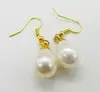 Wholesale Last 86 pairs Earrings 12X16MM Mixed color Deep sea shell earrings